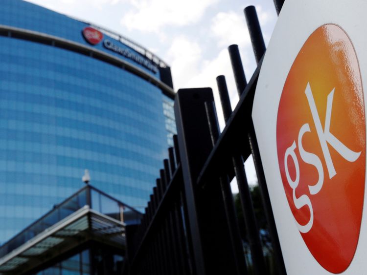Le bâtiment GlaxoSmithKline à Hounslow, dans l'ouest de Londres