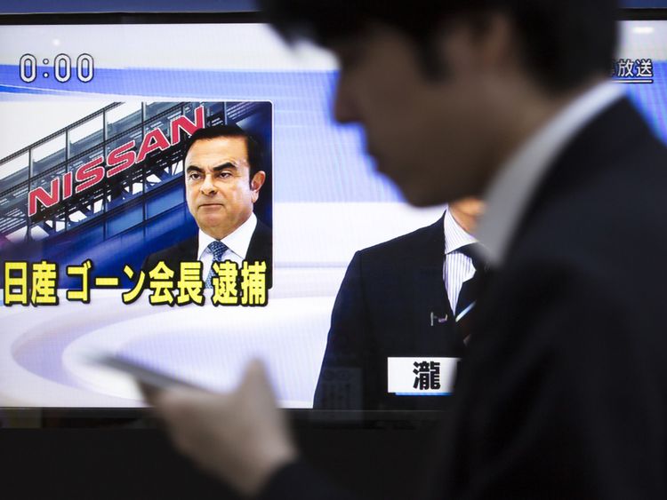 L'arrestation de Carlos Ghosn a fait les gros titres au Japon
