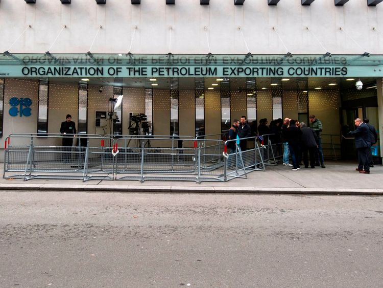 Le siège du cartel de l'OPEP est à Vienne