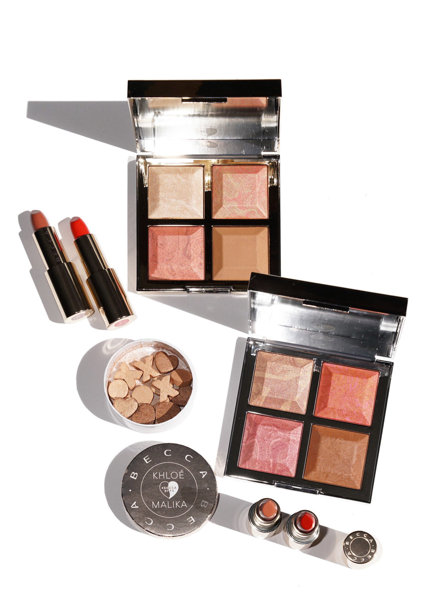 Becca BFF Made with Love de Khloe et Malika Collection Review | Le look book beauté