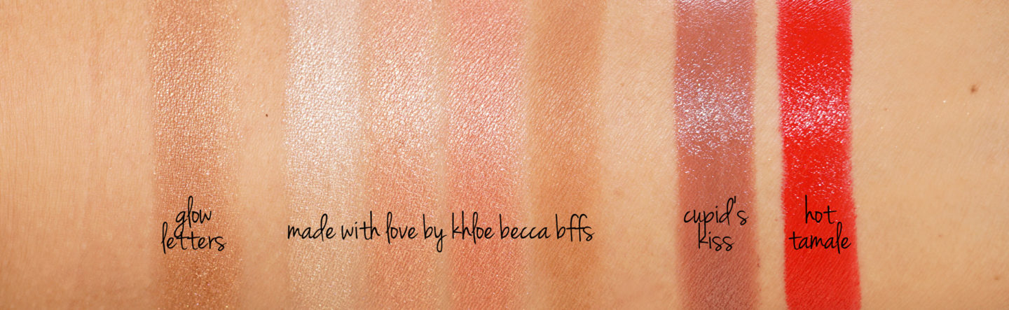 Becca BFF Fabriqué avec amour par Khloe swatches | Le look book beauté