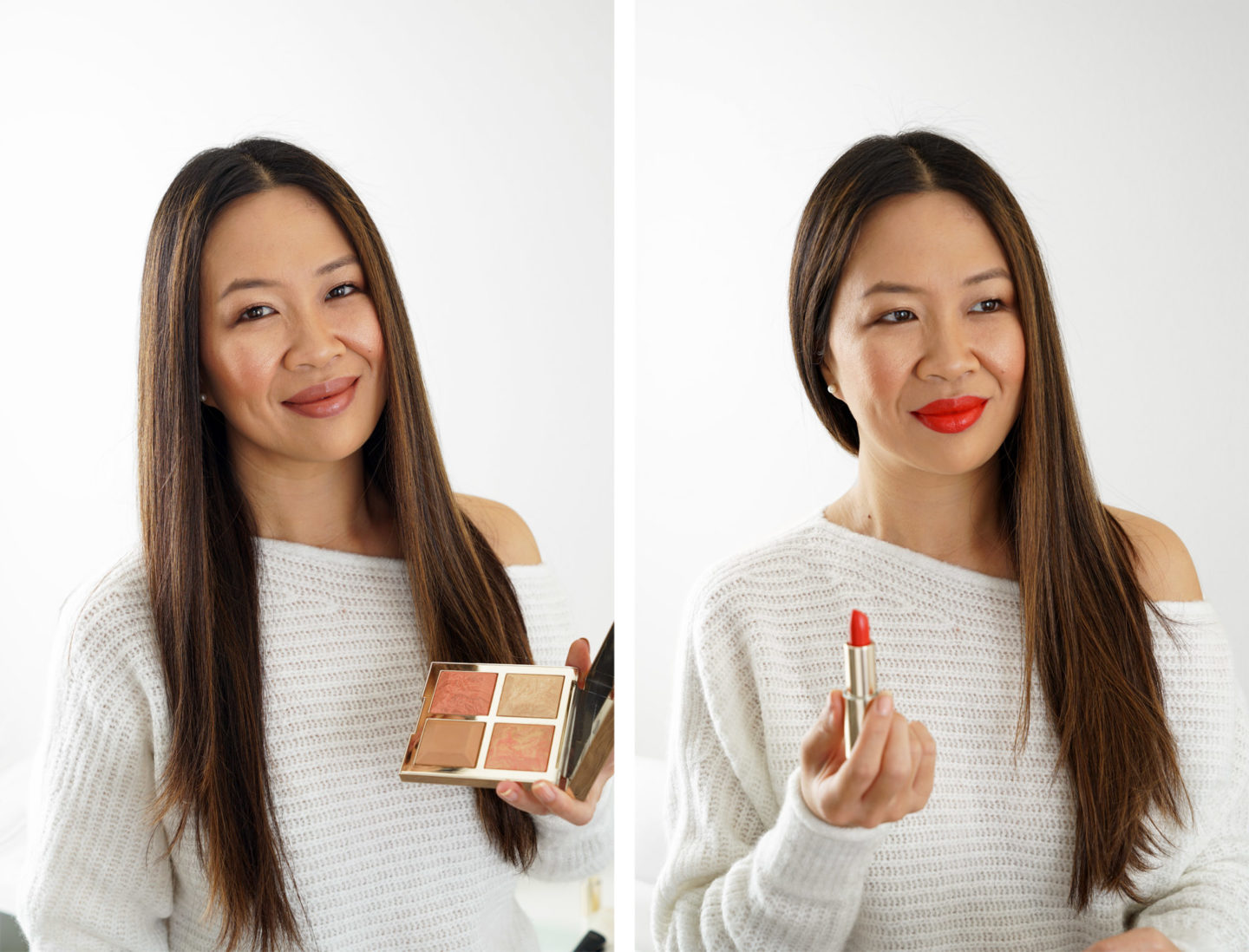 Becca BFF Made with Love par Khloe swatches maquillage look | Le look book beauté