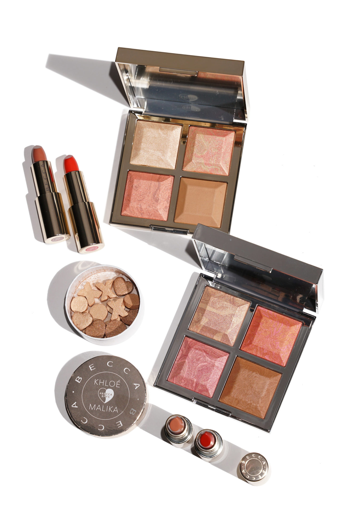 Becca BFF Made with Love de Khloe et de la collection Malika: revue et échantillons | Le look book beauté