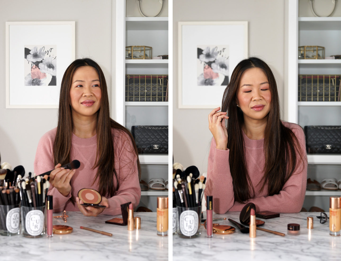 Charlotte Tilbury - Échantillon de maquillage avec look de discussion sur les oreillers