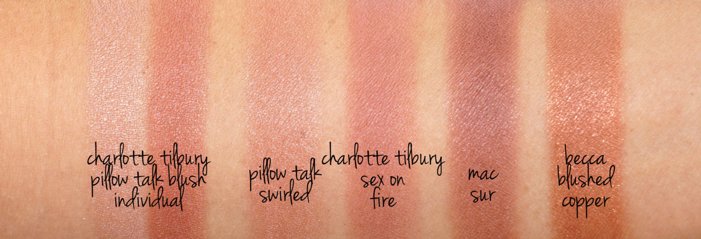 Charlotte Tilbury Des échantillons Cheek to Chic
