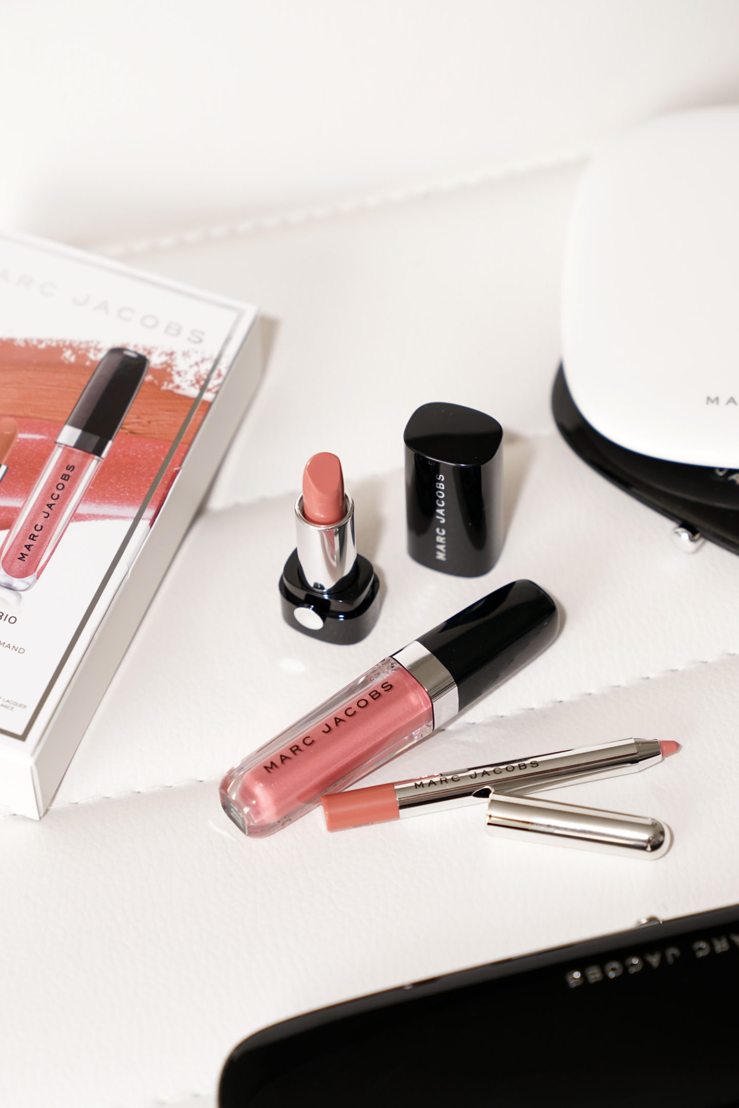 Marc Jacobs Sugar High Nude Lip Trio Review | Le look book beauté