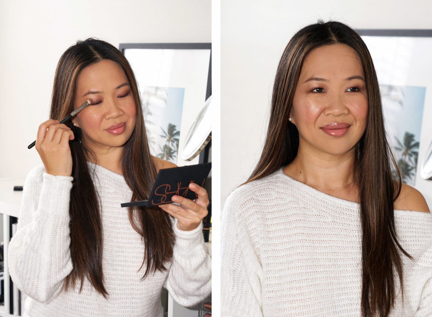 NARS Skin Deep Eye Palette Maquillage Look via Sabrina, Le Look Look