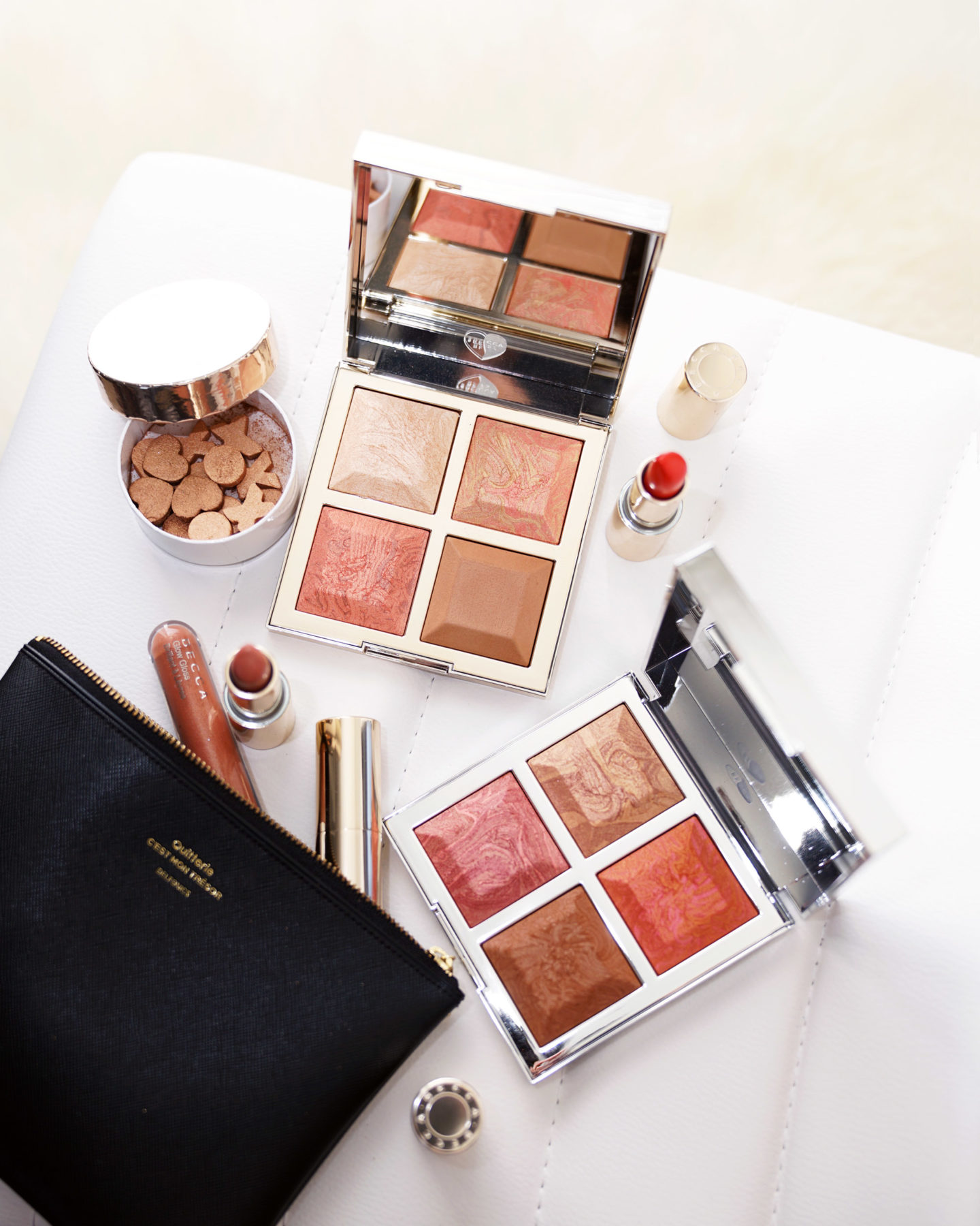 Becca BFF Made with Love de Khloe et Malika Collection Review | Le look book beauté