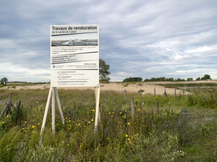 Le site de la jungle de Calais est désormais une réserve naturelle