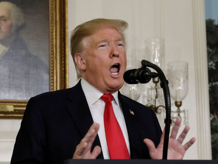 Donald Trump a pris la parole à la Maison Blanche samedi