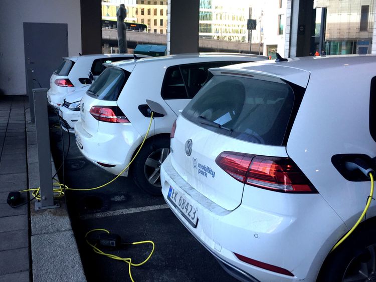 Voitures électriques en Norvège