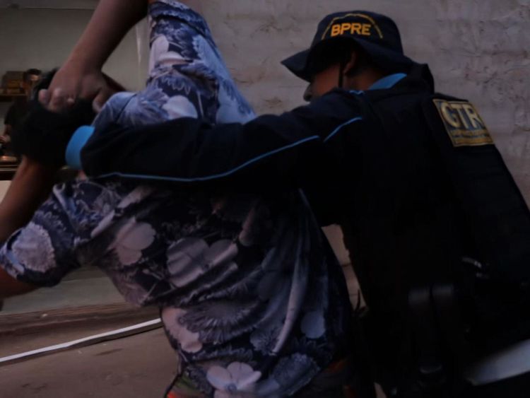 Une arrestation en cours à Fortaleza