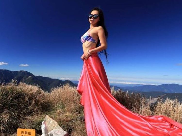 Gigi Wu était un alpiniste expérimenté. Pic: Gigi Wu