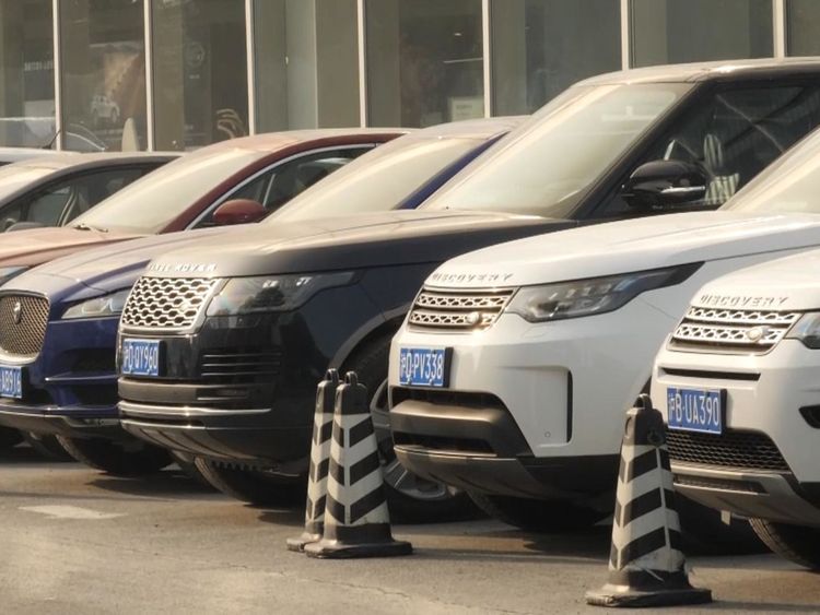 Land Rover a supprimé des emplois en raison de la baisse de la consommation chinoise