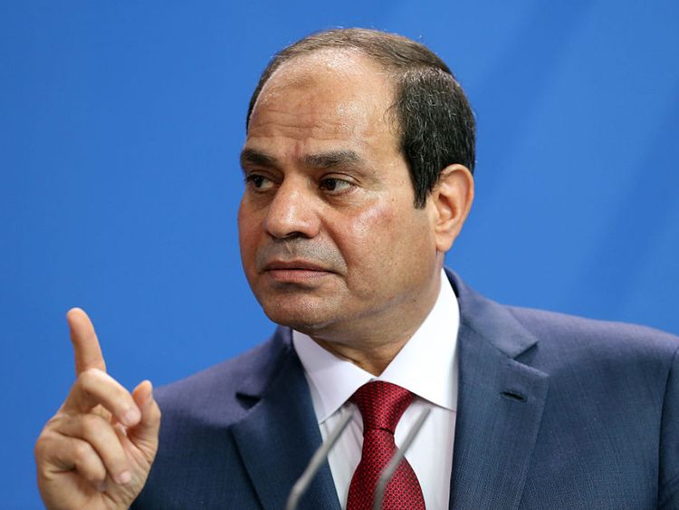 Le président égyptien Abdel Fattah el-Sisi s'est plaint du taux d'obésité de son pays