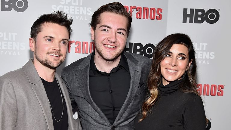 Robert Iler, Michael Gandolfini et Jamie-Lynn Sigler assistent au festival "The Sopranos". Discussion de groupe du 20e anniversaire au théâtre SVA le 9 janvier 2019 à New York. (Photo de Theo Wargo / Getty Images)