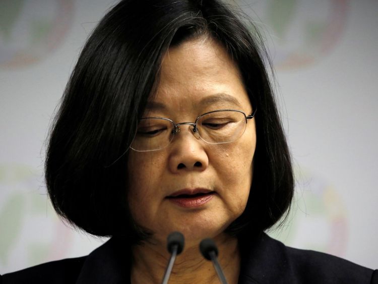 Le président Tsai Ing-wen refuse de reconnaître la position "une Chine" de Pékin