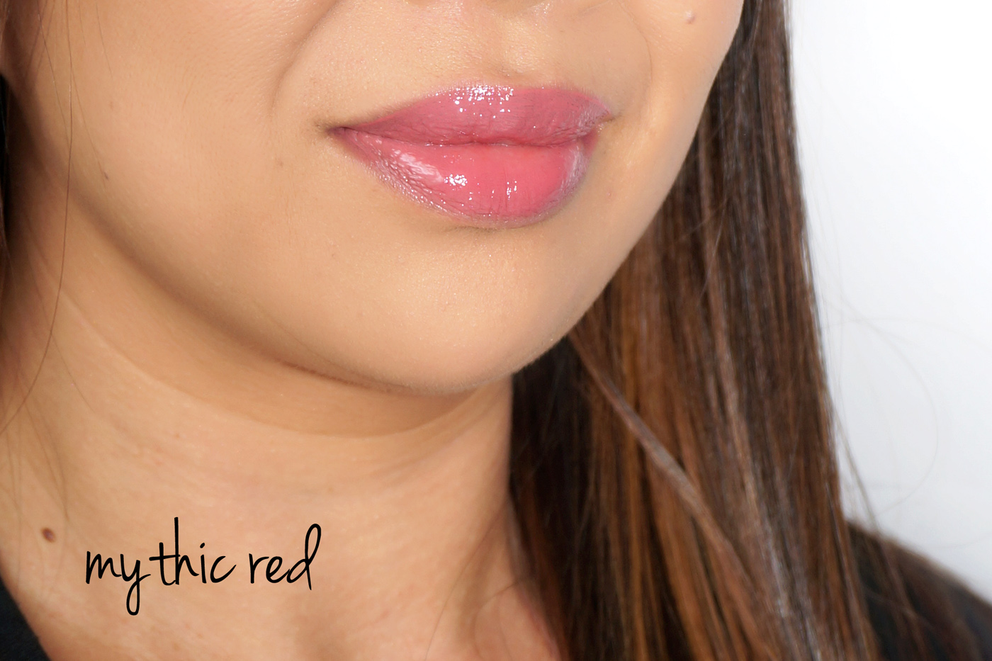 NARS Lip Gloss Swatch Mythic Rouge