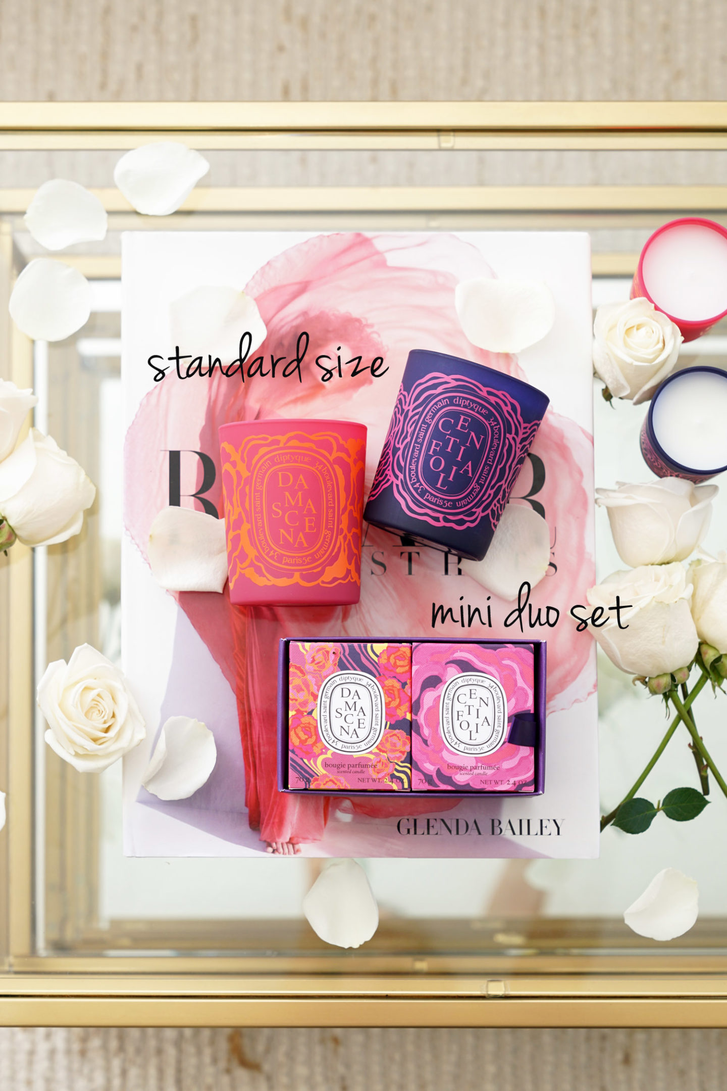 Diptyque 2019 Bougies Roses Revue Centifolia et Damascena