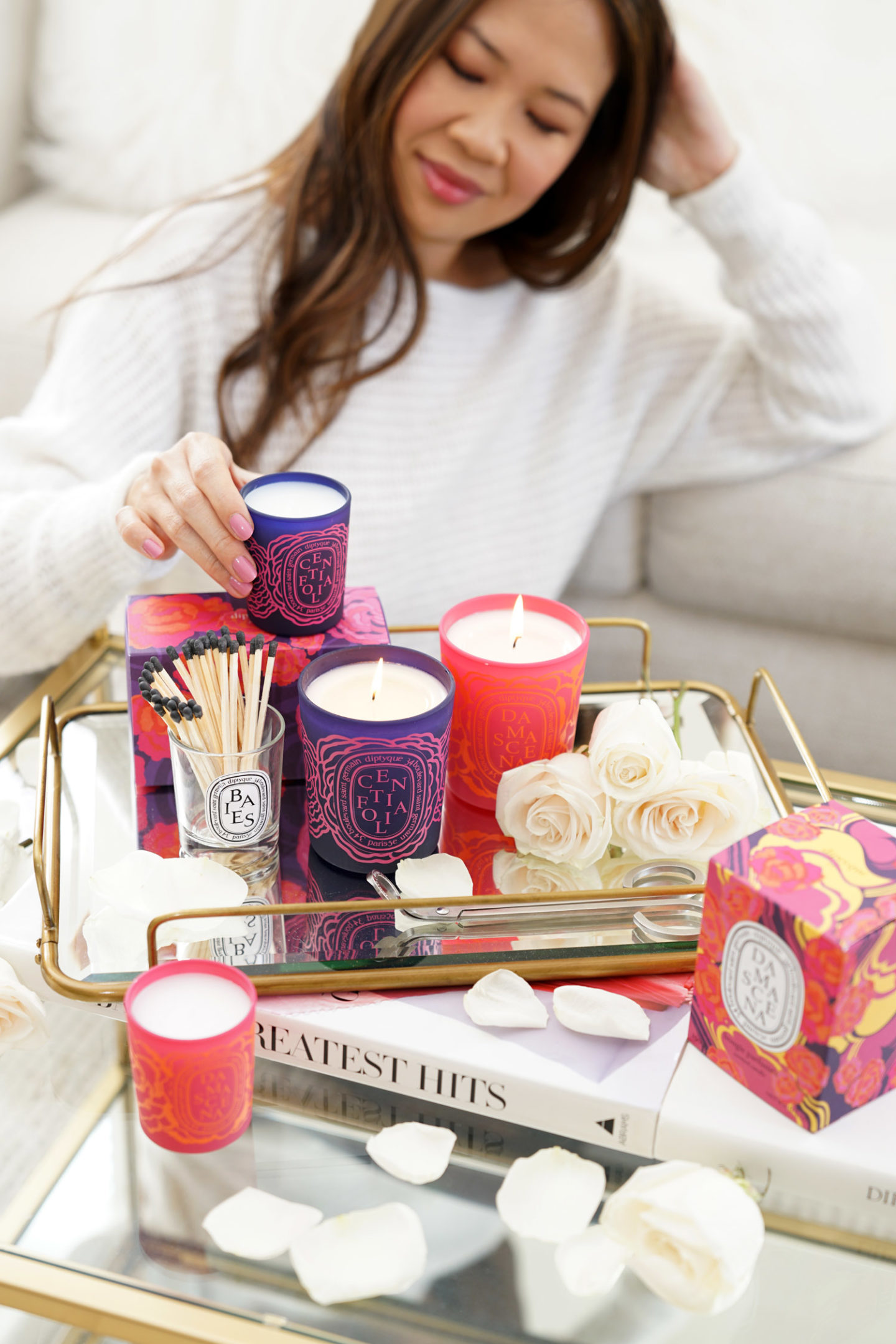 Diptyque Saint Valentin Bougies Centifolia et Damascena Review