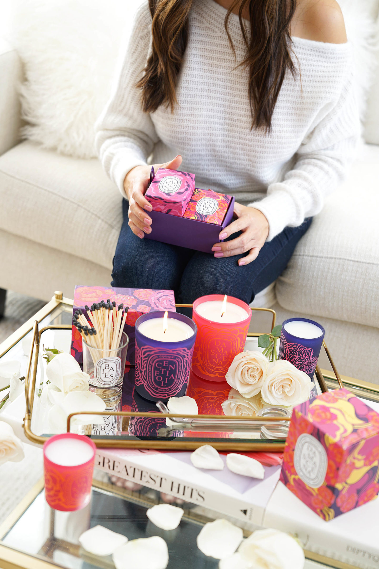 Diptyque Saint Valentin Bougies Centifolia et Damascena Review