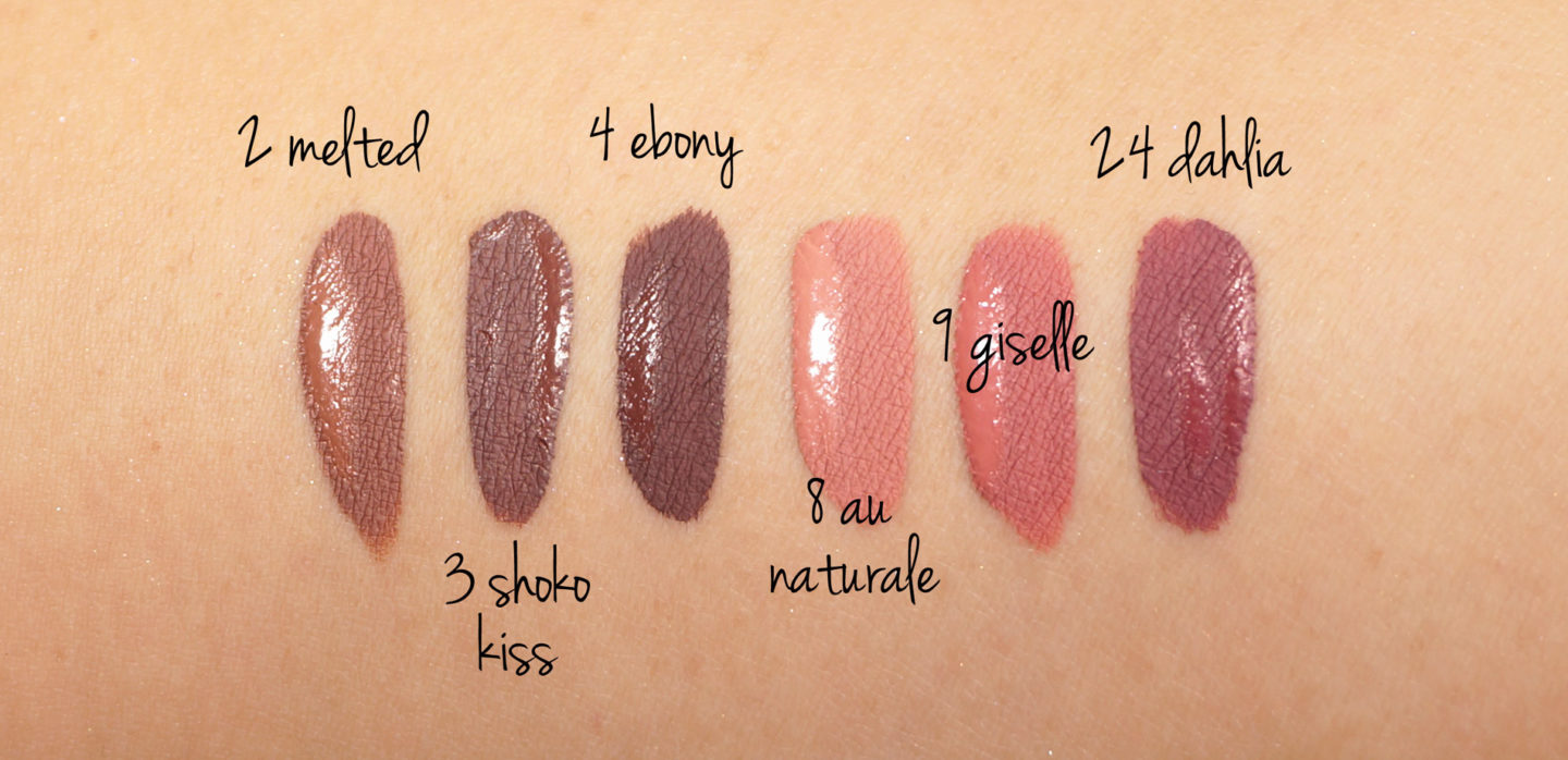 Natasha Denona Marquez vos échantillons de rouge à lèvres liquide Mat Lips Liquid