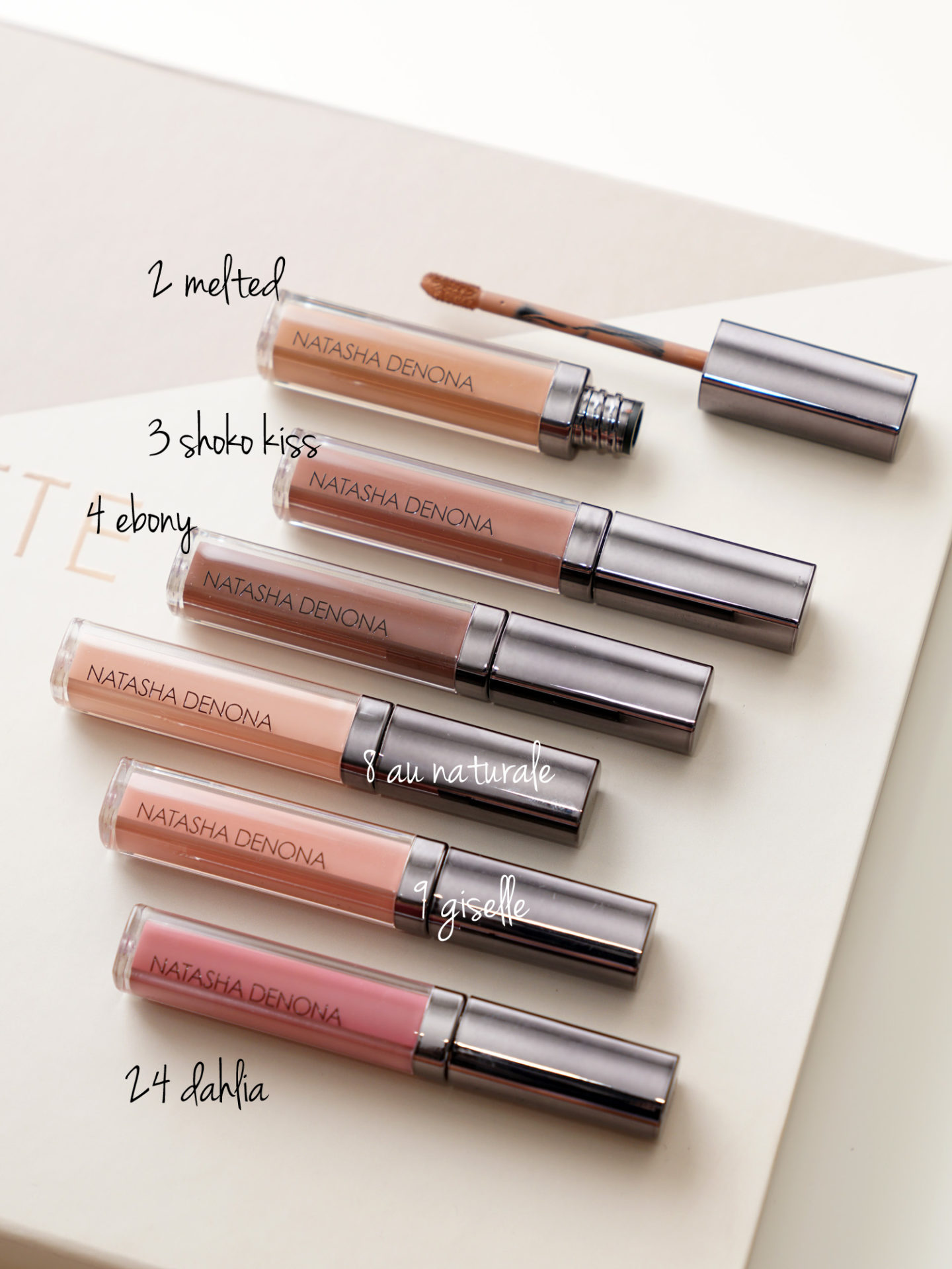Natasha Denona Marque Ton Rouge À Lèvres Liquide Mat Lèvres Liquide