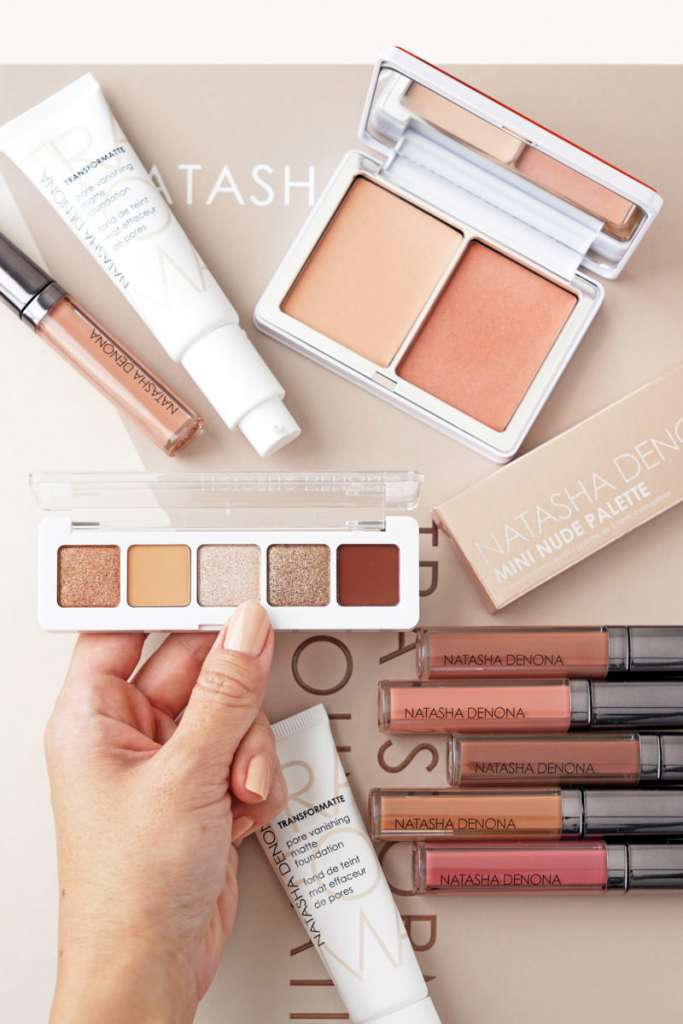 Nouveau de Natasha Denona: Palette Mini Nude, Fondation Transformatte + Lèvres liquides mates