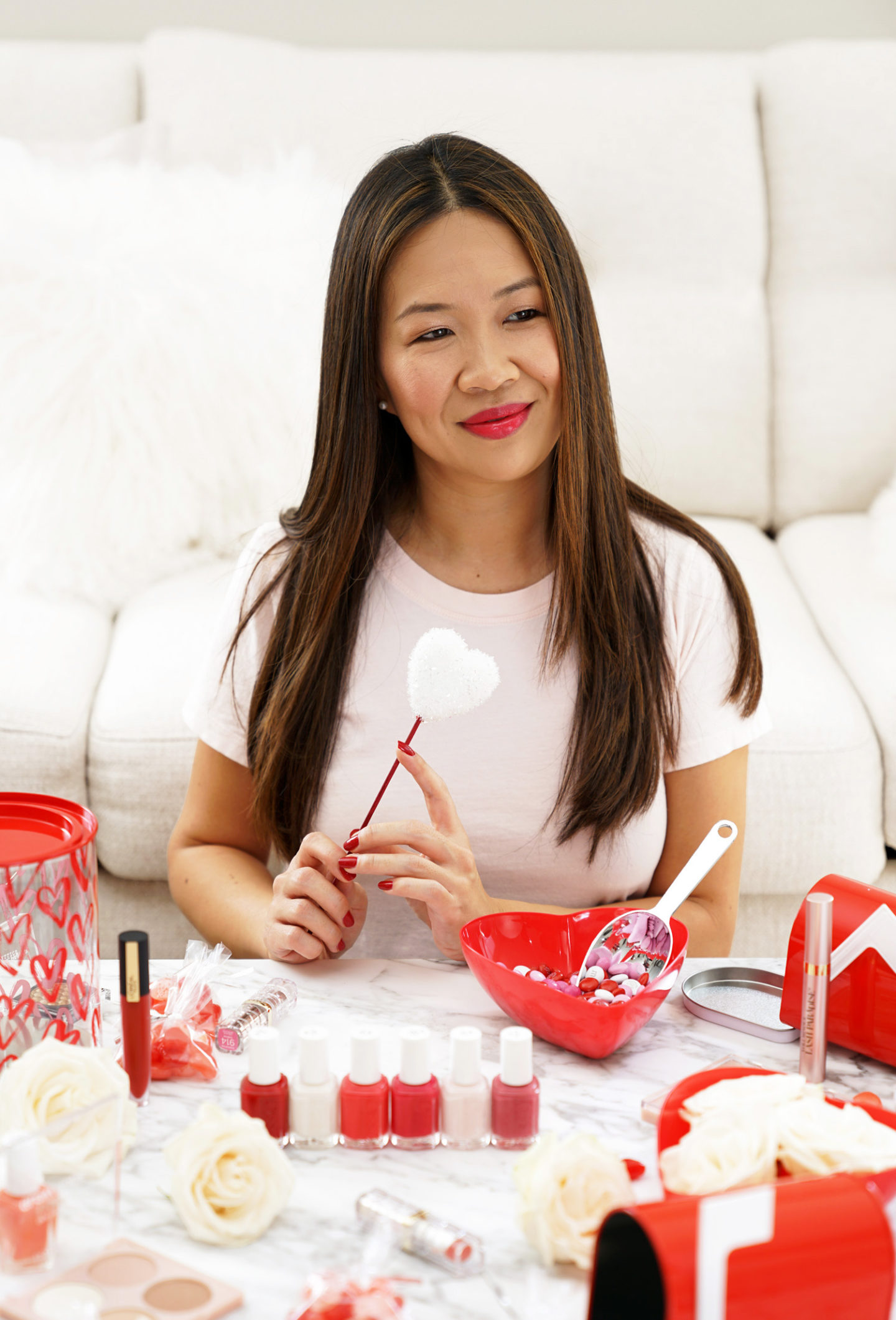 Idées de cadeaux de beauté budget bon marché de Galentine