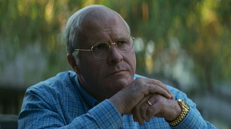 Christian Bale commence comme Dick Cheney dans Vice. Pic: Matt Kennedy / Annapurna Pictures