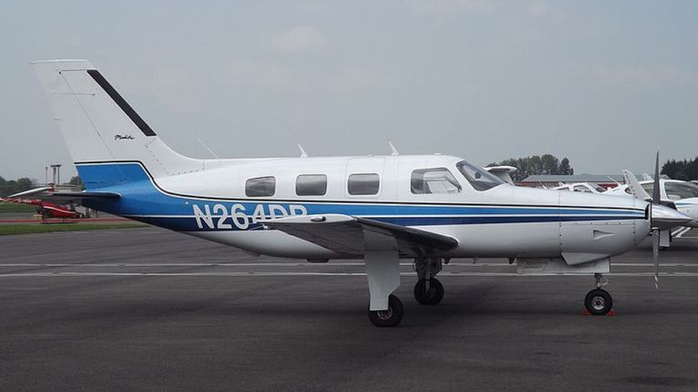 L'avion d'Emiliano Sala en 2016. Fichier pic: James