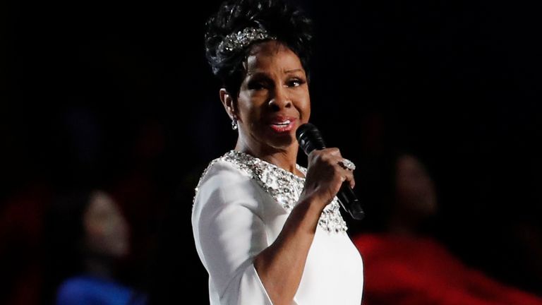 Gladys Knight a interprété l'hymne national américain