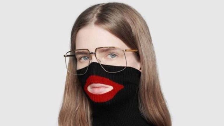 Gucci a été accusé de vendre un pull qui ressemble à un "blackface". Pic: Gucci / Printemps