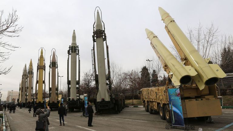 L’essai de missile faisait partie d’une exposition d’armes à Téhéran