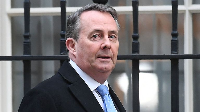 Secrétaire au commerce international Liam Fox