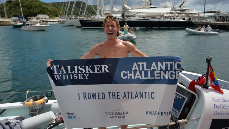 Lukas a déclaré qu'il espérait pouvoir inspirer les gens de tous âges à se lancer des défis. Pic: Campagnes Atlantique