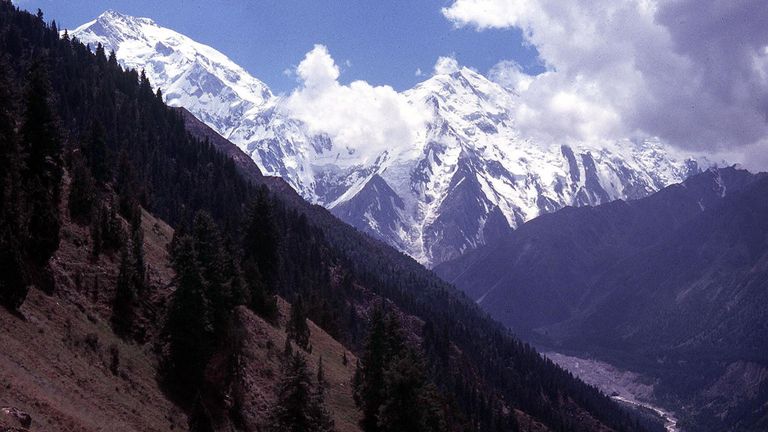 Nanga Parbat, également connu sous le nom de Killer Mountain, au Pakistan