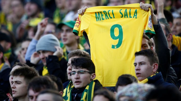 Nantes hommage à Sala