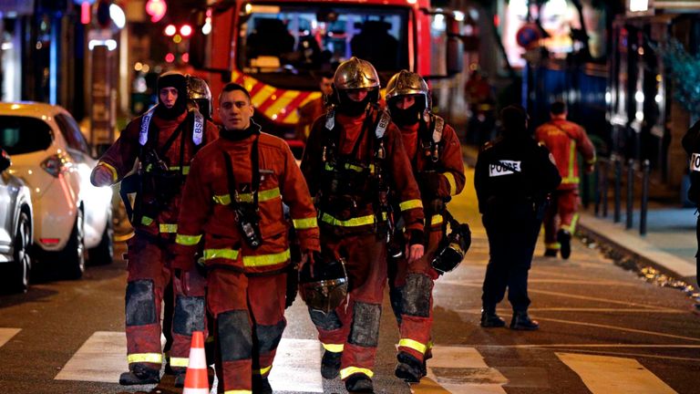 Environ 200 pompiers ont combattu l'incendie