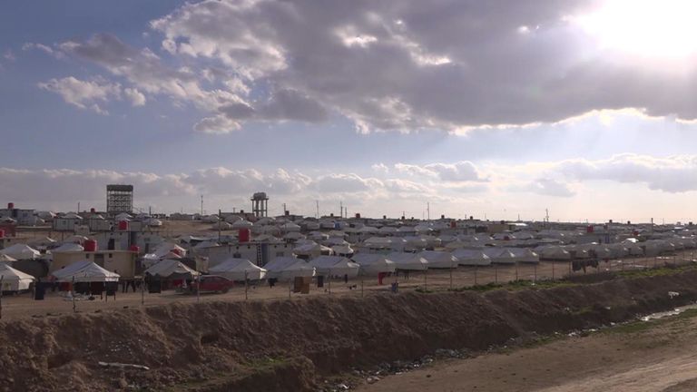 Camp de réfugiés en Syrie