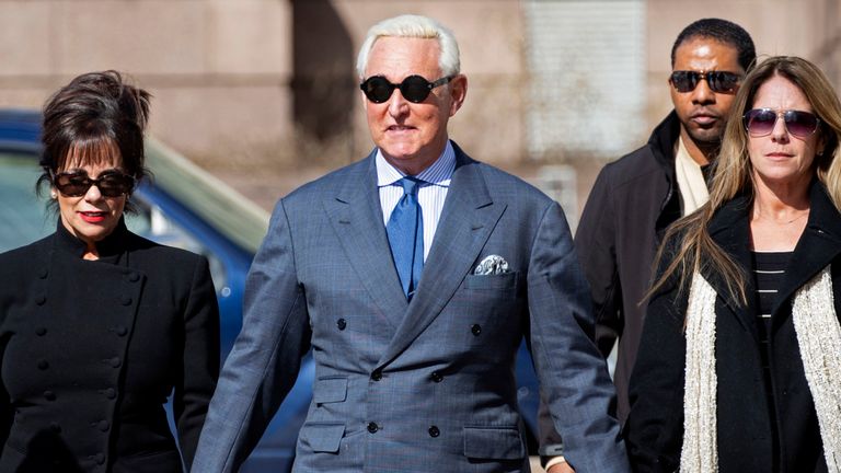Roger Stone a publié une photo modifiée du juge qui a statué sur son cas.