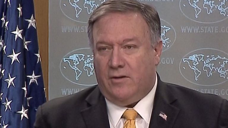 Secrétaire d'Etat américain Mike Pompeo