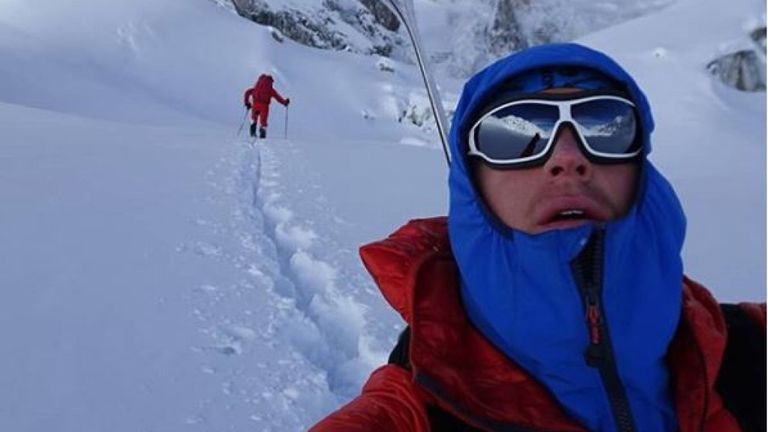 Tom Bollard avait documenté son voyage en ligne. Pic: Instagram