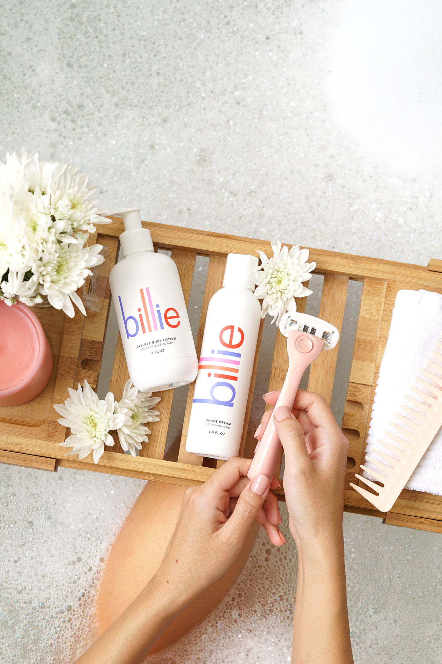 Test du kit de démarrage Billie Razor | Le look book beauté