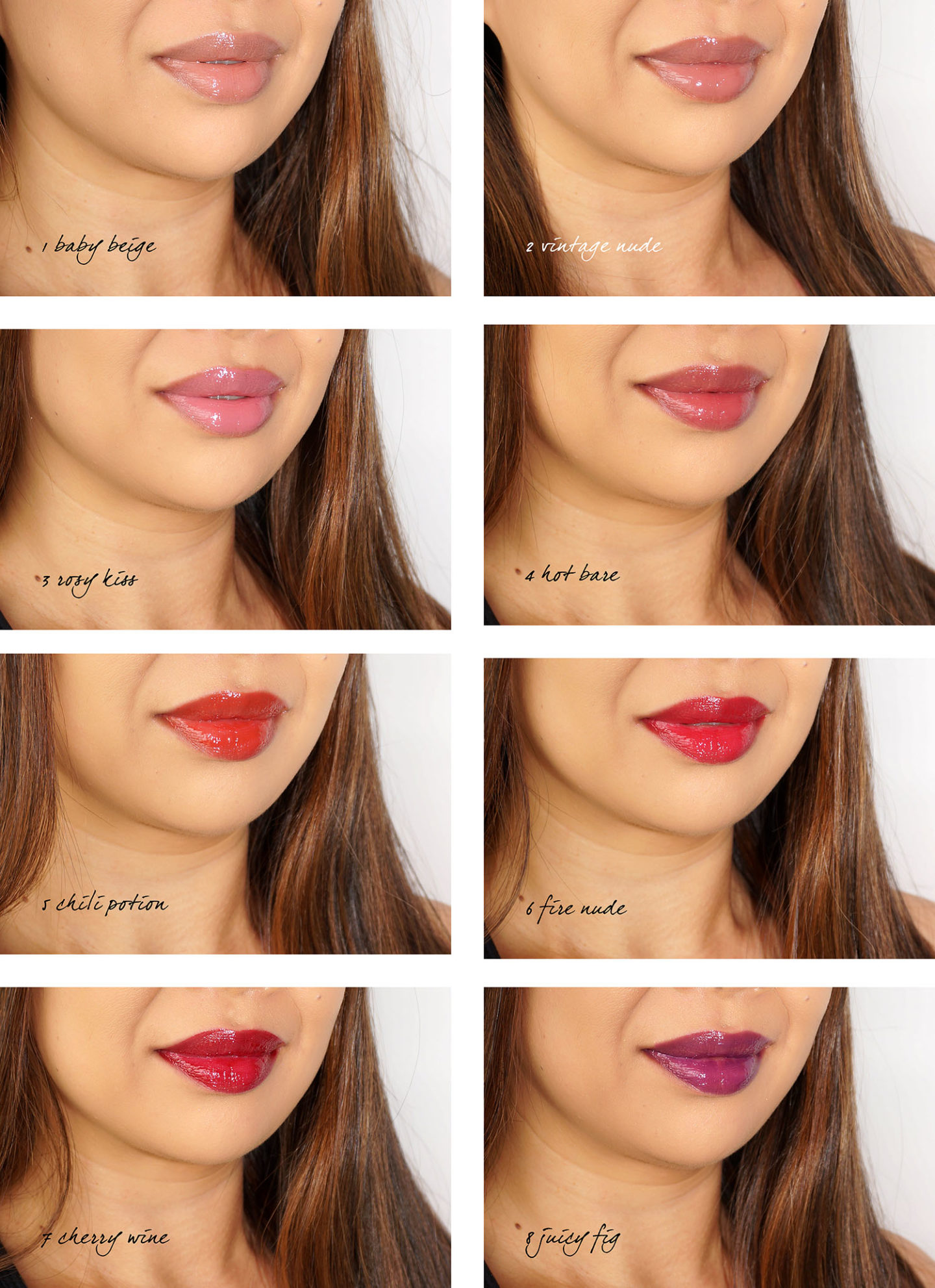 Par Terry Lip Expert Shine Lip swatches