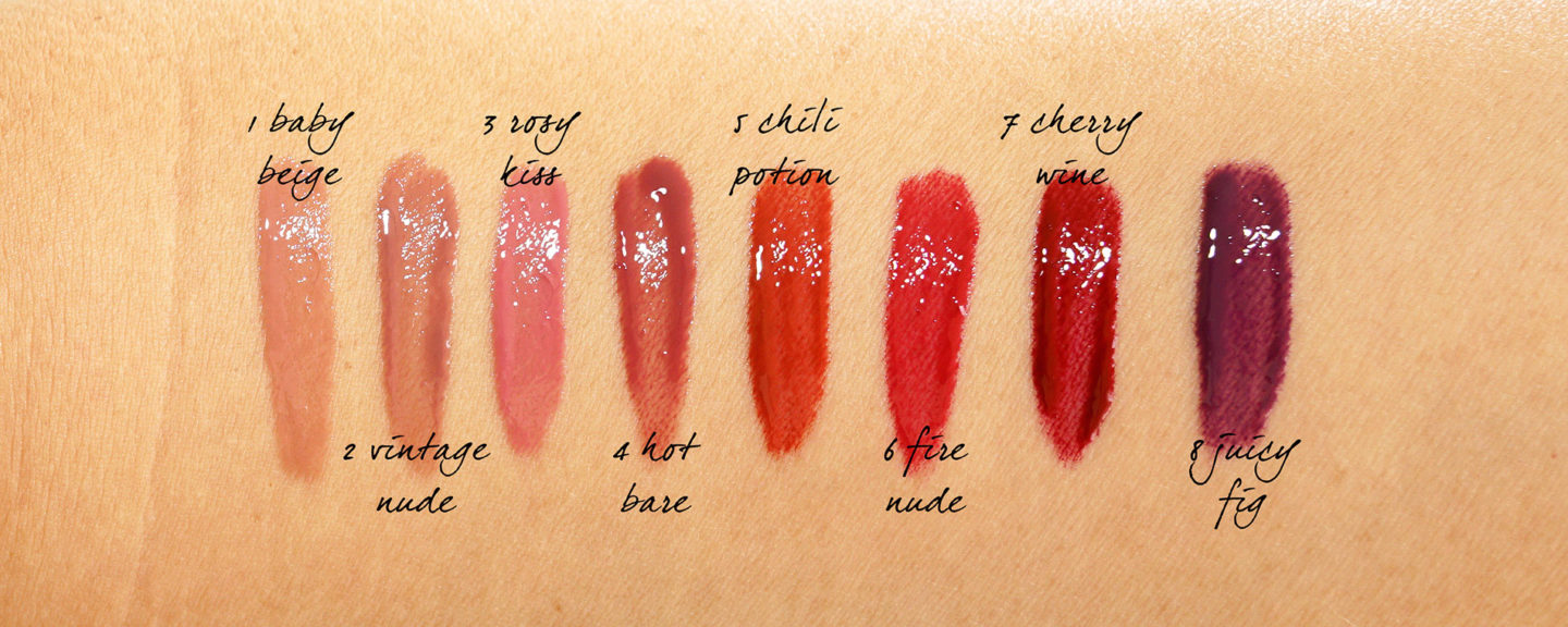 Par Terry Lip Expert Shine Swatches