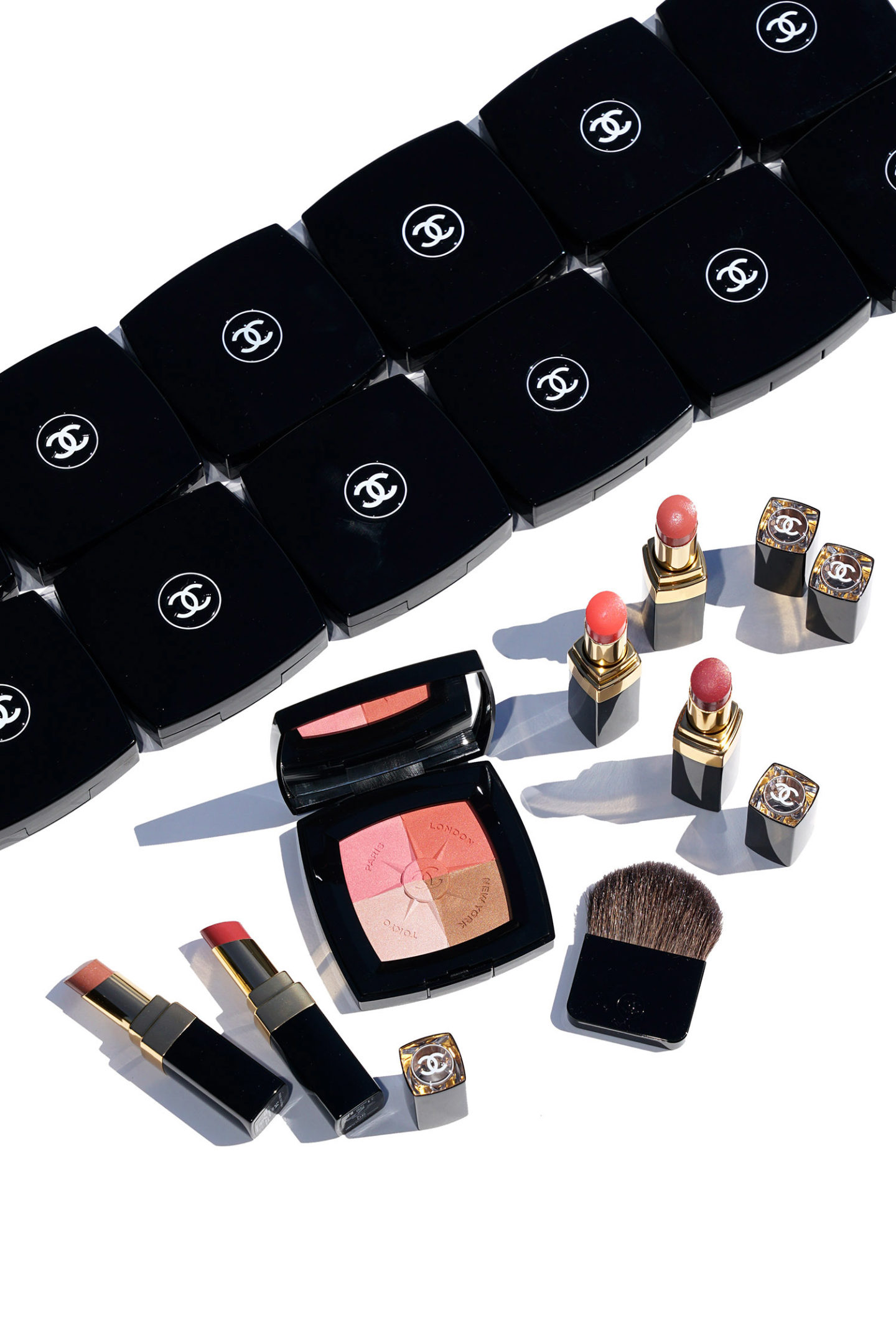 Examen de la palette de voyages Chanel Rouge Coco Flash et Voyage de Chanel 