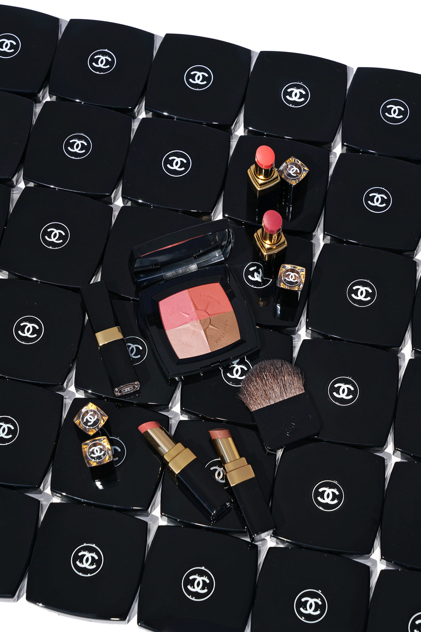 Examen de la palette de voyages Chanel Rouge Coco Flash et Voyage de Chanel 