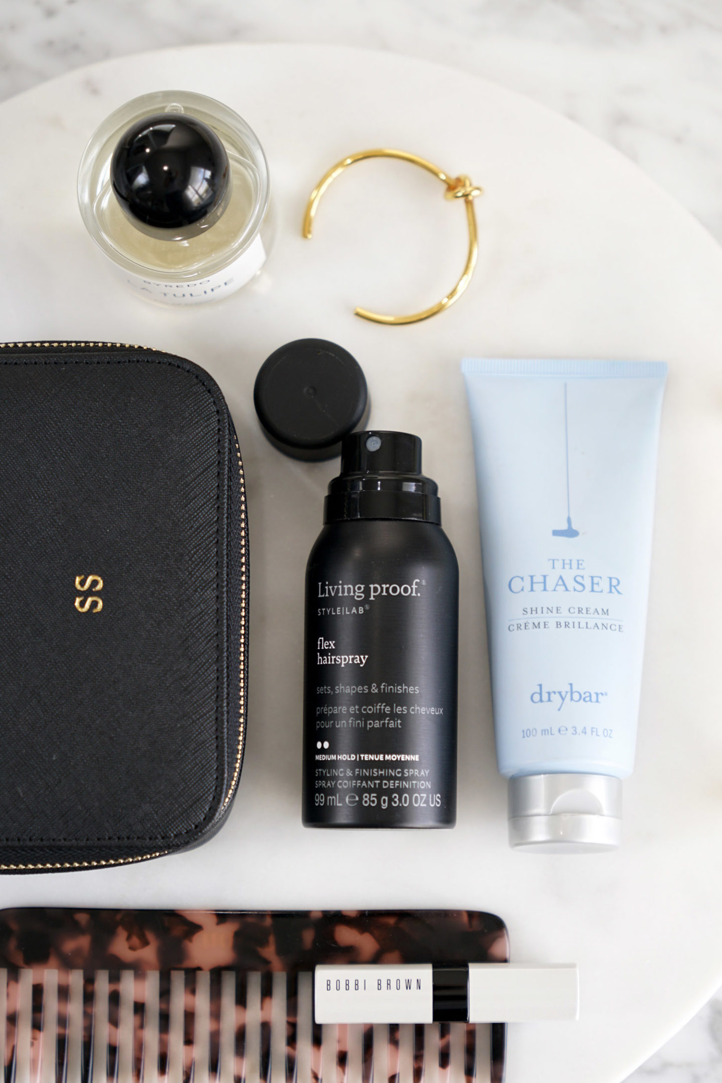 Living Proof Flexible Hairspray et Drybar Le Chaser