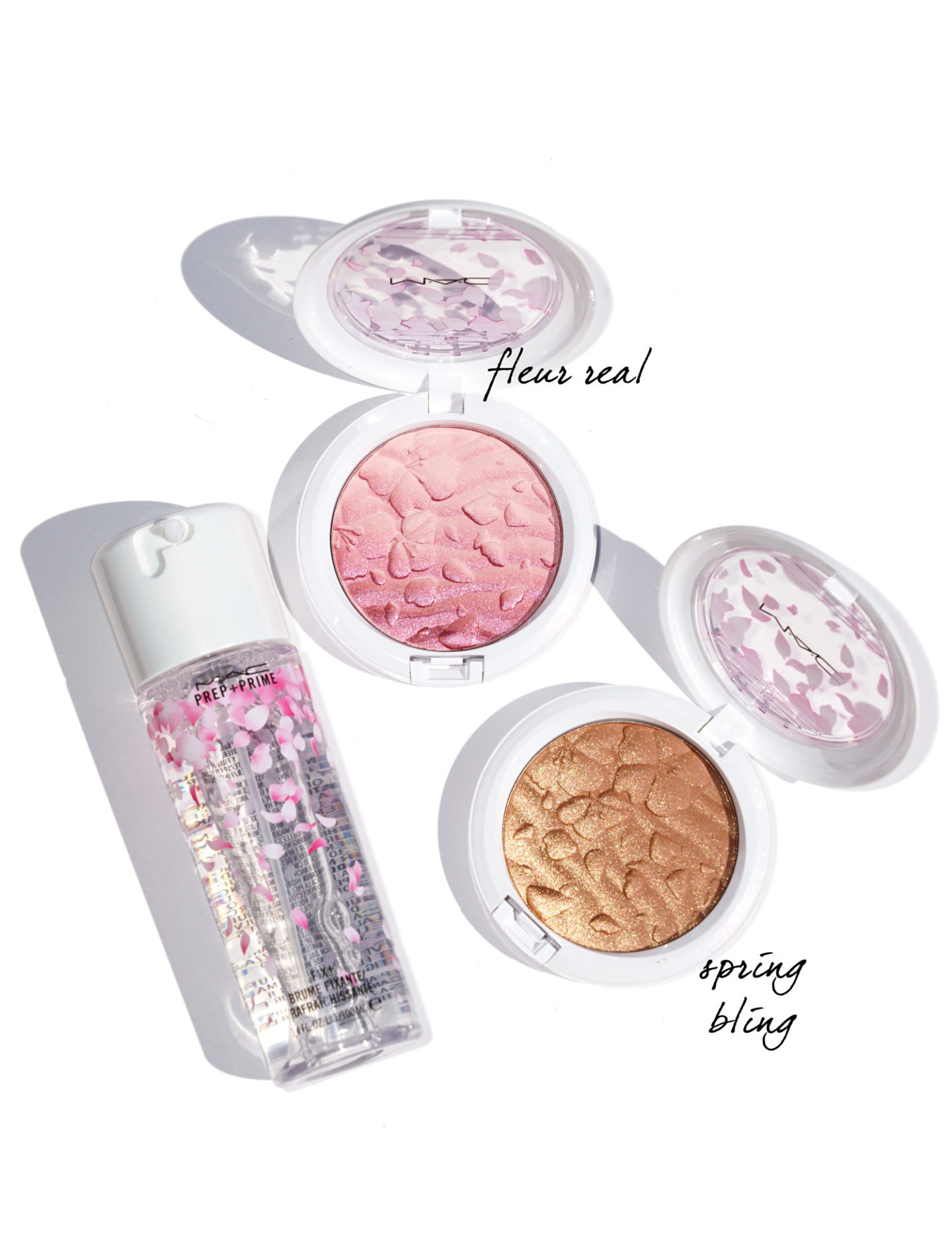 MAC Boom Boom Bloom Fleurs de Cerisier Fix + et Highlights Poudres